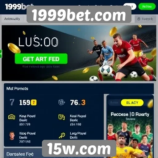 Promoções e bônus disponíveis no 1999bet.com